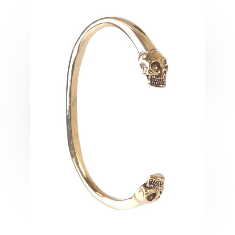 Alexander Mc Queen brass bracelet
